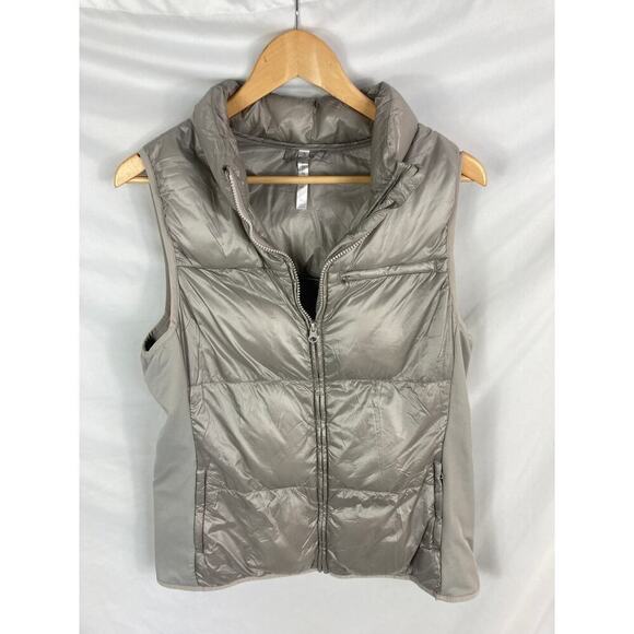 Fabletics Elliot Packable Puffer Vest grey XL - Picture 6 of 8